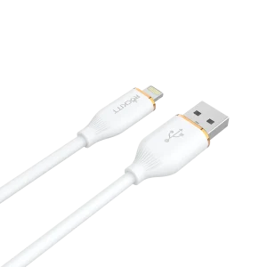 Usb A To Lightning Silicone Cable 1 